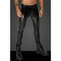 Snake Wetlook Long Pants with Back Pockets V1055-7JB45905100029