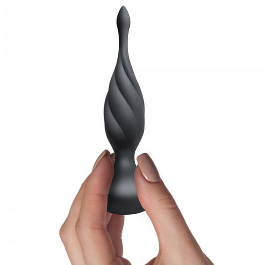 Rocks Off Petite Sensation Discover Butt Plug W Remote Black V1055-7KI45898100059