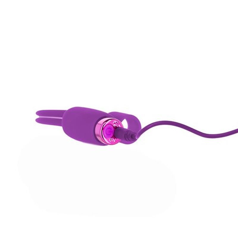 Power Bullet Teasing Tongue W Rechargeable Purple V1055-7KI45898100077