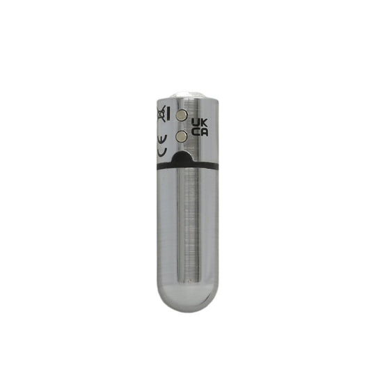 Power Bullet First Class 6Cm Rechargeable W Crystal Silver V1055-7KI45898100084