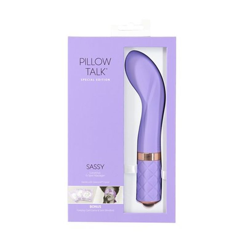Pillow Talk Special Edition Sassy G Spot Massager Purple V1055-7KI45898100086
