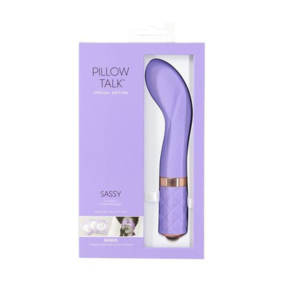 Pillow Talk Special Edition Sassy G Spot Massager Purple V1055-7KI45898100086