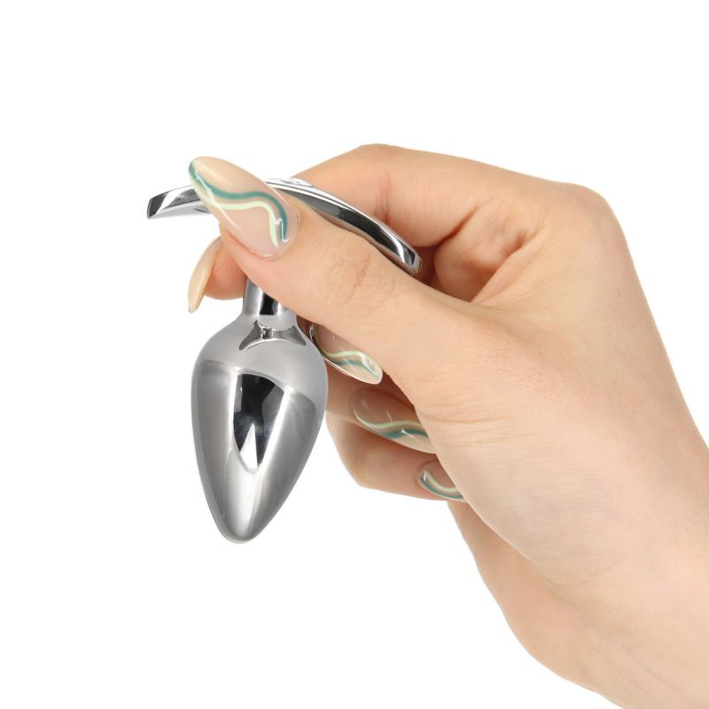 Pillow Talk Sneaky Luxurious Stainless Steel Anal Plug W Swarovski Crystal V1055-7KI45898100092