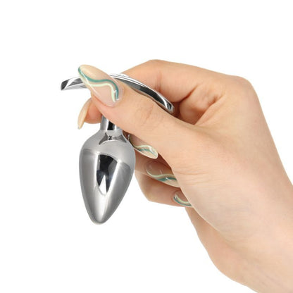 Pillow Talk Sneaky Luxurious Stainless Steel Anal Plug W Swarovski Crystal V1055-7KI45898100092