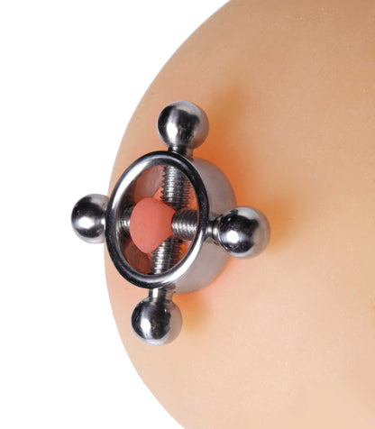 Master Series Rings Fire Stainless Steel Nipple Press Set V1055-7KS45783100010