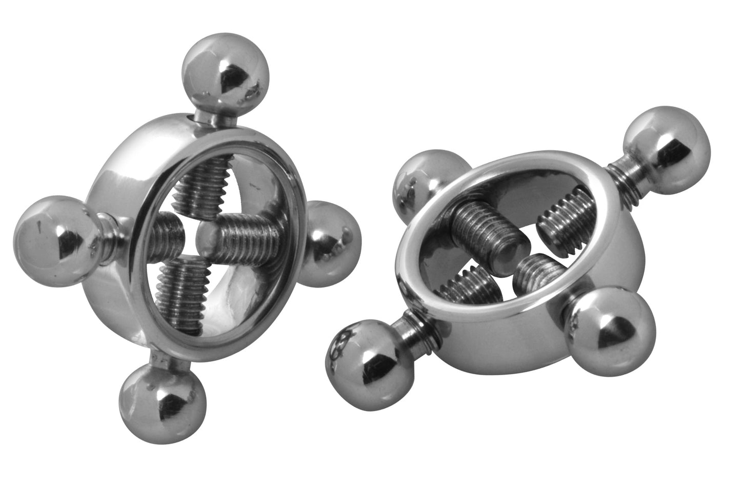 Master Series Rings Fire Stainless Steel Nipple Press Set V1055-7KS45783100010