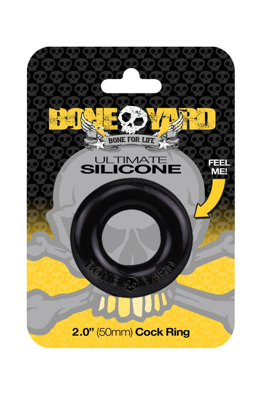Boneyard Ultimate Silicone Cock Ring Black V1055-7KS45783100016