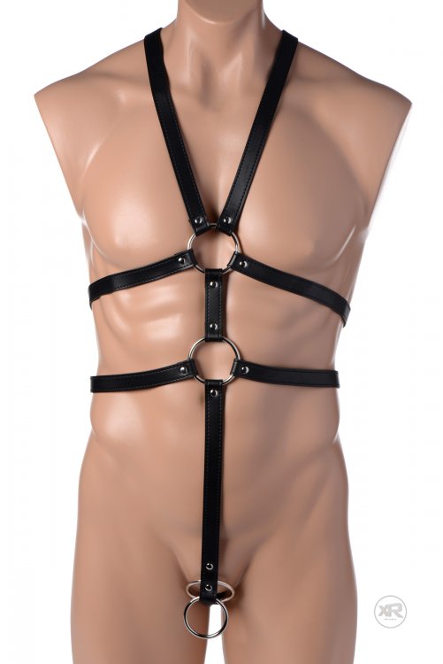 Strict Male Full Body Harness V1055-7KS45783100036