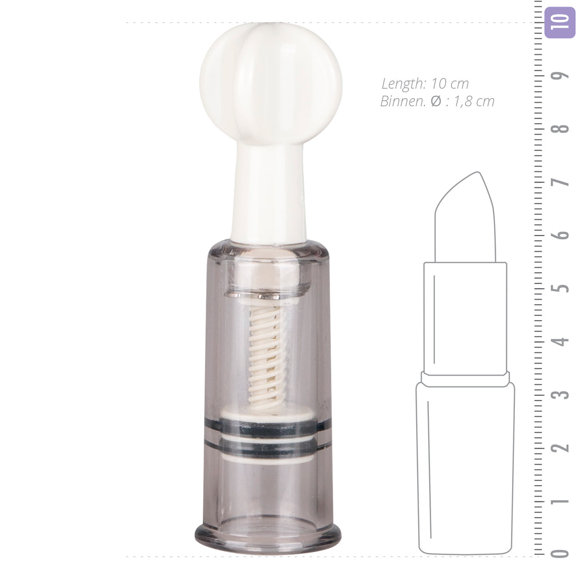 Fetish Collection Nipple And Clit Suckers 3 Pc V1055-7KS45783100039