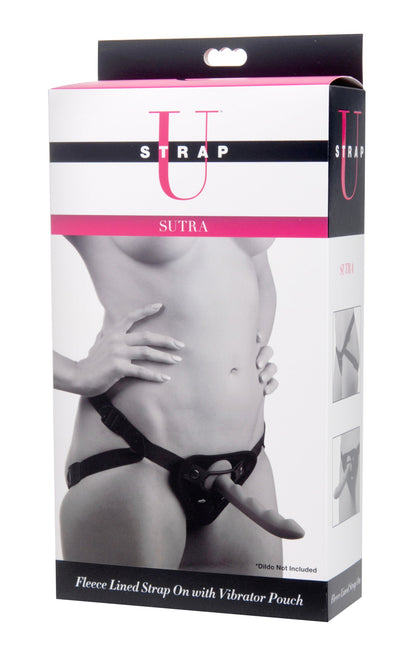 Strap U Sutra Fleece Lined On With Vibrator Pouch V1055-7KS45783100046