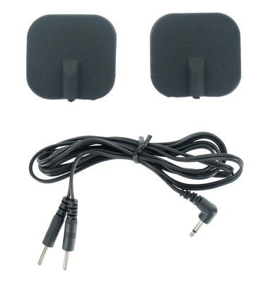 Zeus Deluxe Black Electro Pads 2 Pk V1055-7KS45783100047