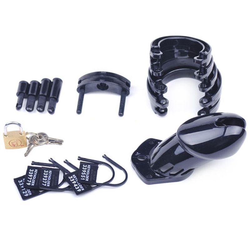 Daytona Male Chastity Kit Black V1055-7KS45783100074