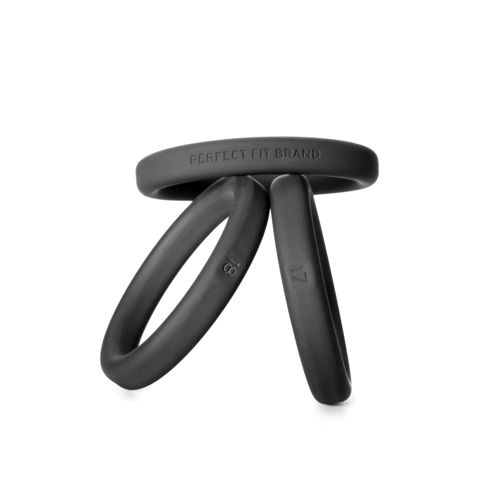 Perfectfit Xact-Fit Silicone Rings Medium 3 Kit - Medium V1055-7L44971100032