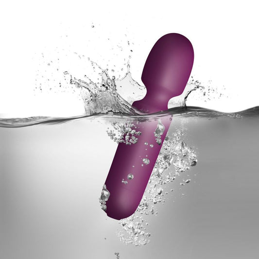 Rocks Off Sugarboo Playful Passion Wand Vibe Burgundy V1055-7L44996100025