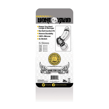 Boneyard Silicone Ring 5 Pc Kit Black V1055-7M45057100031