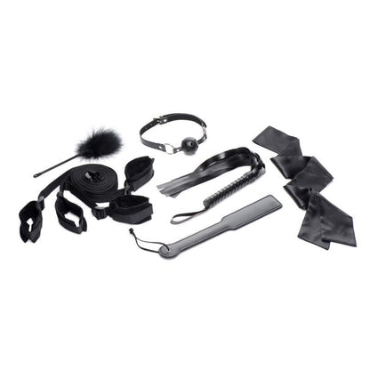 Strict Bed Restraint Bondage Kit Black V1055-7NS45877100500