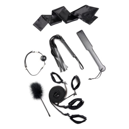 Strict Bed Restraint Bondage Kit Black V1055-7NS45877100500
