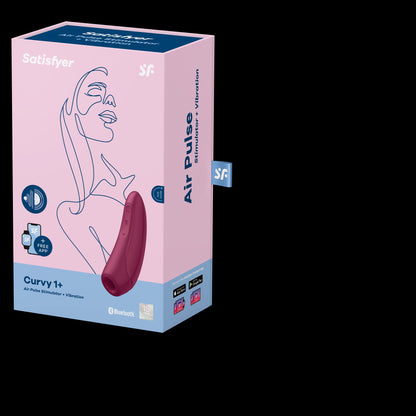 Satisfyer Curvy1+ Rose Red V1055-7NX45794100220