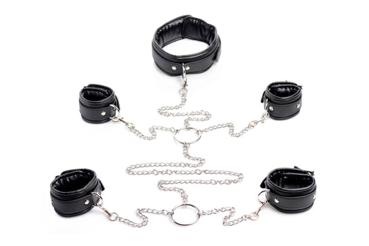 Strict Slave Bondage Shackle Set V1055-7NX45794102385