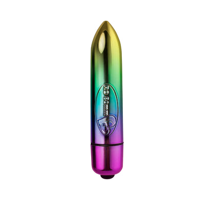 Rocks Off 80Mm 7 Speed Rainbow Vibrating Bullet V1055-7ON45855100097