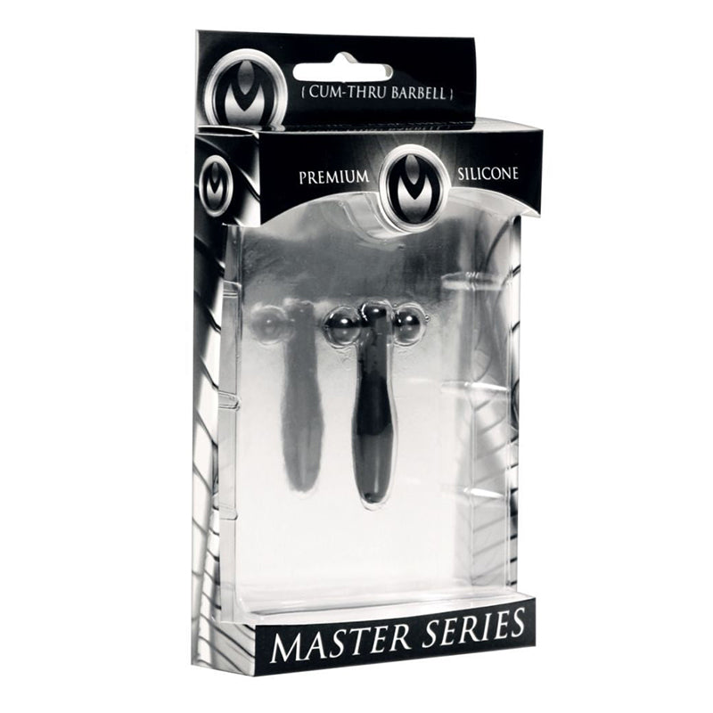 Master Series Silicone Cum Thru Barbell Penis Plug V1055-7ON45855100133