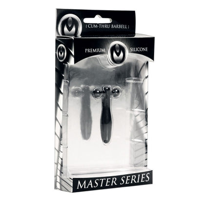 Master Series Silicone Cum Thru Barbell Penis Plug V1055-7ON45855100133