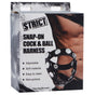 Strict Snap On Cock And Ball Harness V1055-7ON45855100171