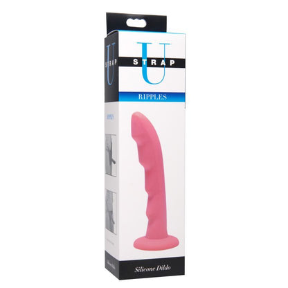 Strap U Ripples Silicone Dildo V1055-7PC45890100313