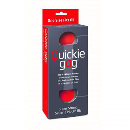 Quickie Gag Mouth Bit Red V1055-7PC45897100045