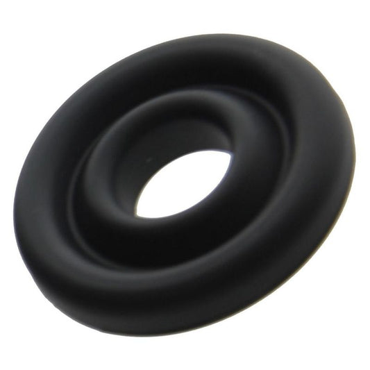 Silicone Donut Cushion Black For Pump Cylinder 1.75In 2.15In Dia - Black - Small/Medium V1055-7PC45897100265
