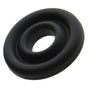Silicone Donut Cushion Black For Pump Cylinder 1.75In 2.15In Dia - Black - Small/Medium V1055-7PC45897100265