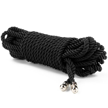 Lovetoy Rebellion Reign Ebony Silky Bondage Rope Black V1055-7PC45897100319