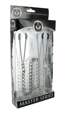 Master Series Reign Tweezer Style Nipple Vice V1055-7PY45784100013