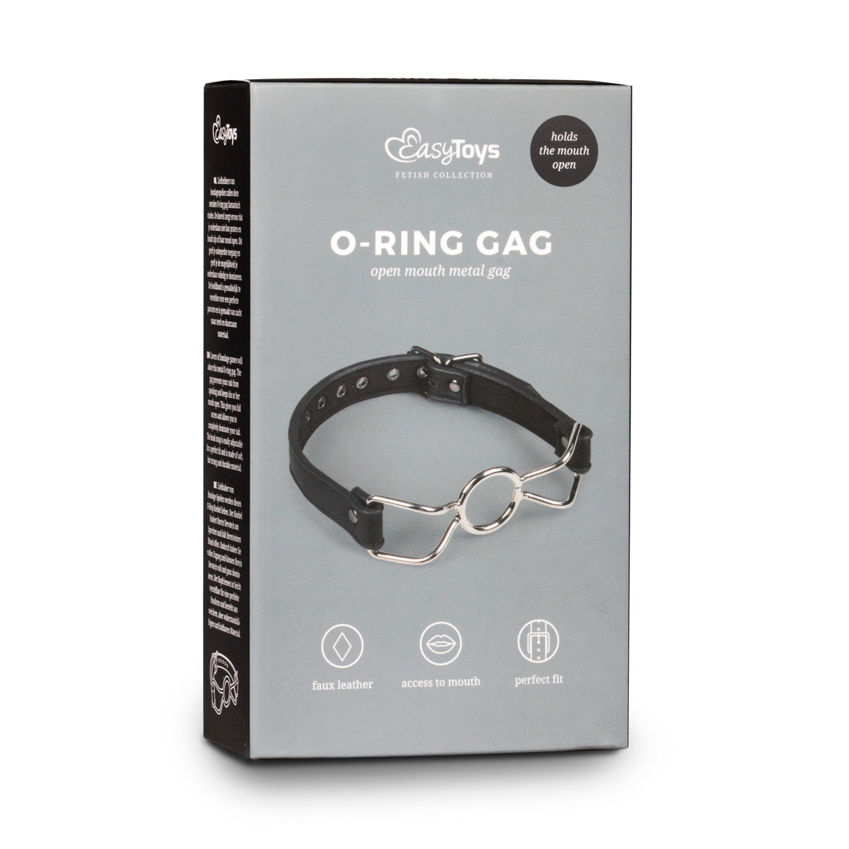 Fetish Collection Metal Ring Mouth Gag V1055-7PY45784100022