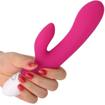 Lovetoy Dreamer 7 Mode Silicone Rechargeable Rabbit Vibrator Pink V1055-7PY45784100030