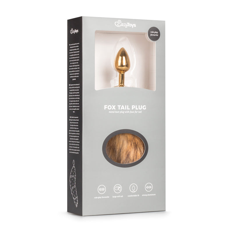 Fetish Collection Fox Tail No. 1 Gold Plug V1055-7PY45784100111