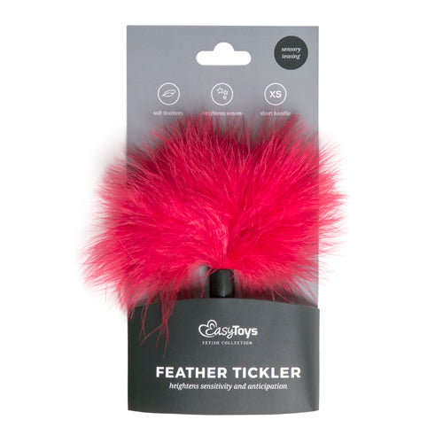 Fetish Collection Tickler Red Small Bdsm Sensory Romantic Sensation Play V1055-7Q44987100115