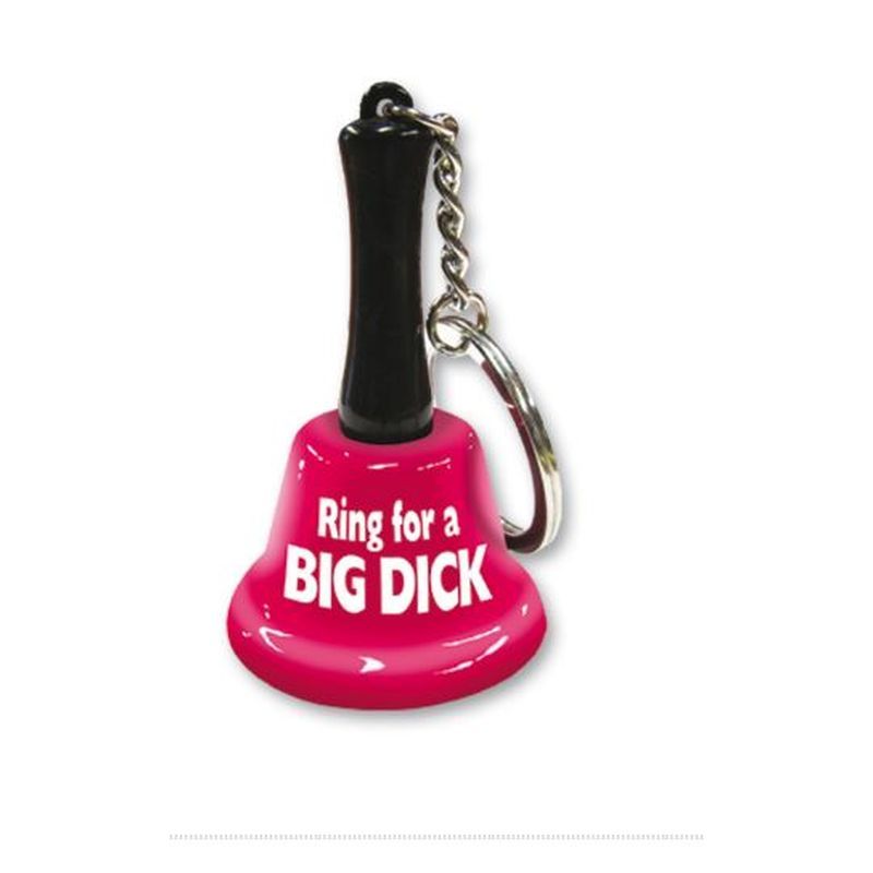 Novelty Ring For A Big Dick Mini Bell Keychain V1055-7QZ45895100012