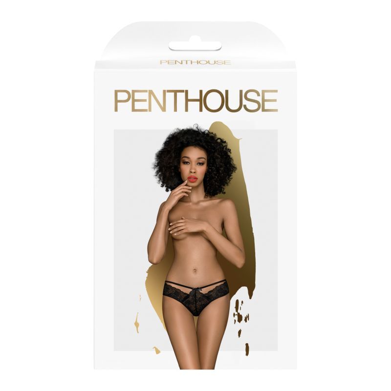 Penthouse Adore Me Panties Black S/M V1055-7QZ45895100013