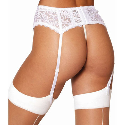 Dreamgirl Lace Garter Belt White V1055-7RO45849100040