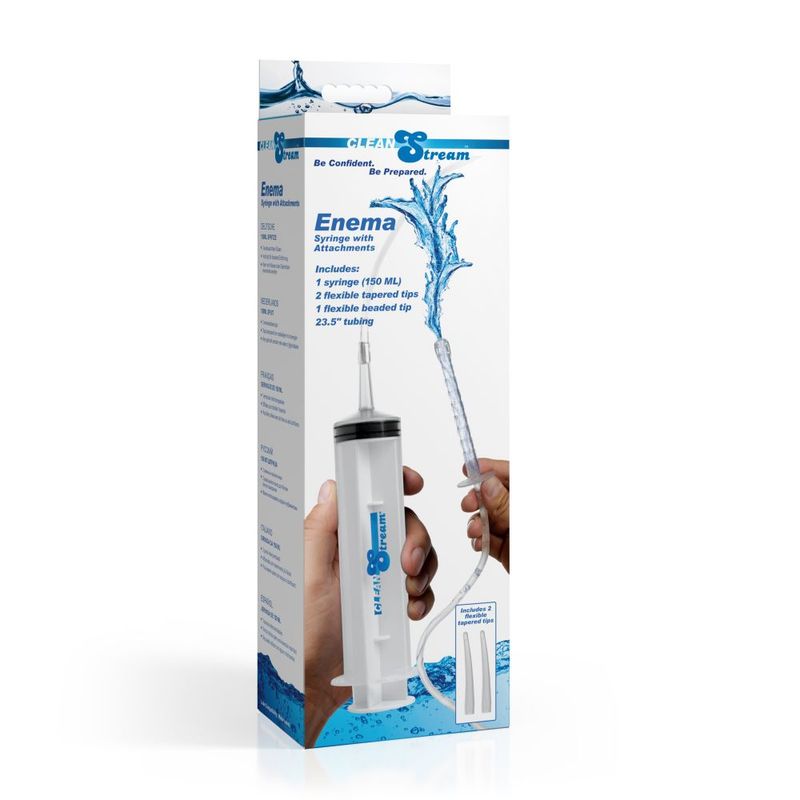 Cleanstream Enema Syringe With Attachments V1055-7RO45849100066