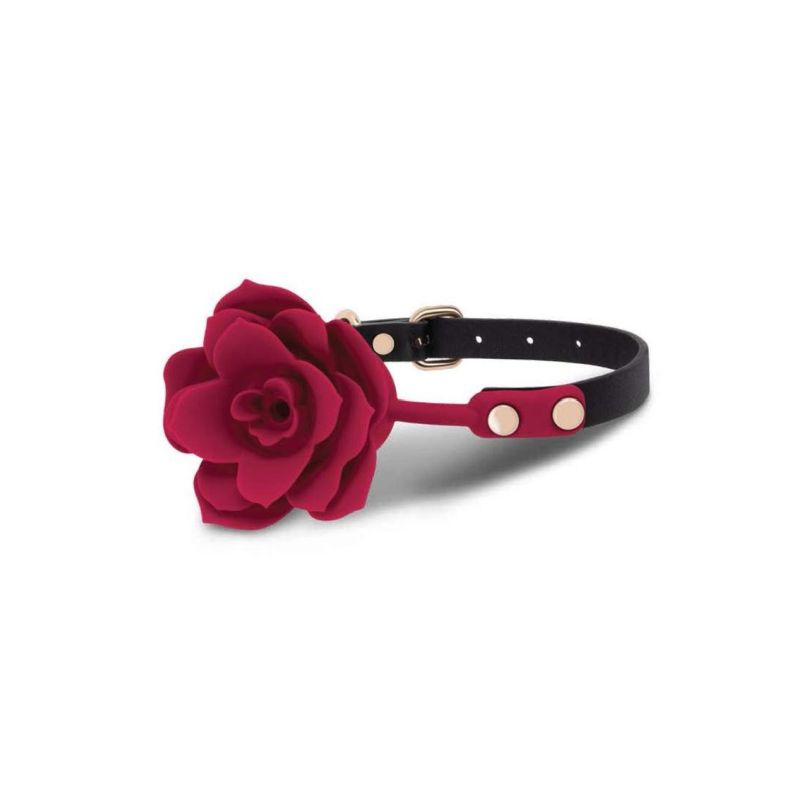 Secret Kisses Rosegasm Bloom Silicone Gag V1055-7W45042100080