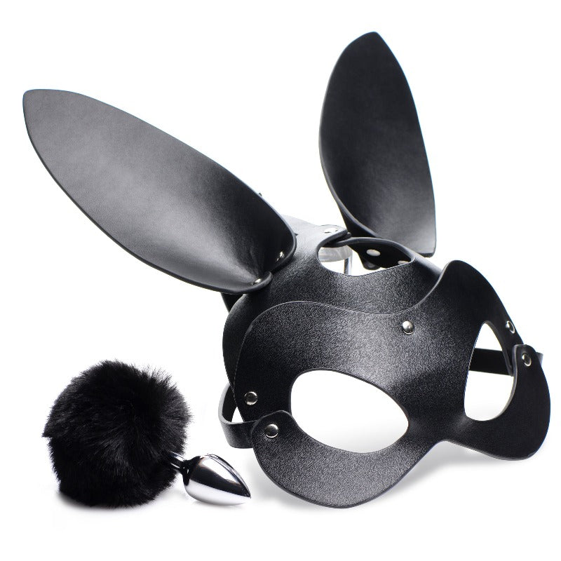 Tailz Bunny Anal Plug And Mask Set V1055-7W45139100012
