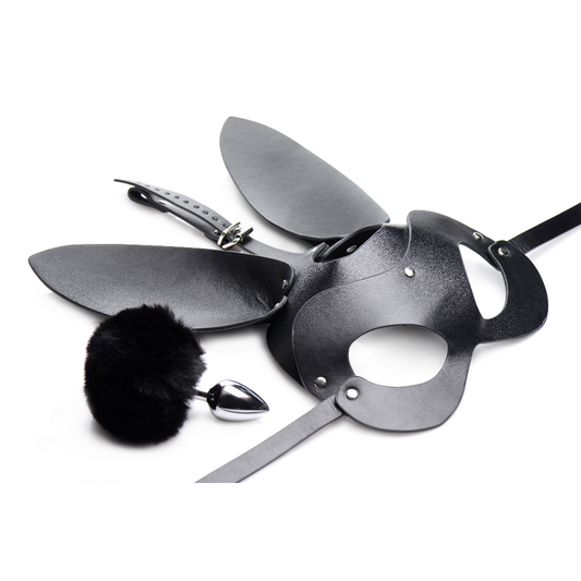 Tailz Bunny Anal Plug And Mask Set V1055-7W45139100012