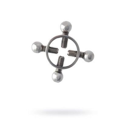Metal 2 X Silver Nipple Clamps V1055-7WK45878100003