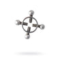 Metal 2 X Silver Nipple Clamps V1055-7WK45878100003