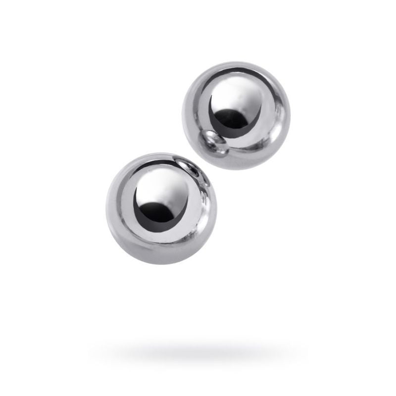 Natalies Toy Box 2X Silver Metal Vaginal Balls 25Mm V1055-7WK45878100004