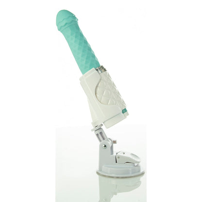 Pillow Talk Feisty Thrusting Vibrator Teal V1055-7WX45892100011