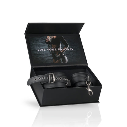 Fetish Collection Ankle Cuffs Black V1055-7XK45794102182