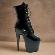Ellie Shoes Ankle Boots W Inner Zipper Black 7In - Black - 9 V1055-7ZP45834100002